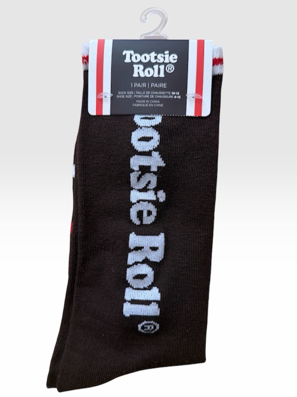 ⭐️ Bundle 5 for $13 • Tootsie Roll Adult Crew Socks - 1 Pair
